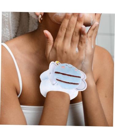 FRCOLOR 4pcs Face Wash Wristband Plush Hair Scrunchies Elastic Makeup Towel Adjustable Hair Band Elastic Scrunchy Ties Absorbent Wristbands Wash Arm Towel Flannel Elasticity South Korea - Buy Online on SooperMarket.com