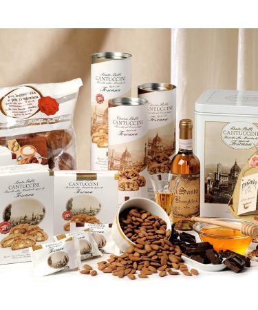 Belli - Almond Cantuccini Biscotti (250g Pack of 2) | Gourmet Artisan Biscuits From Tuscany - Buy Online on SooperMarket.com