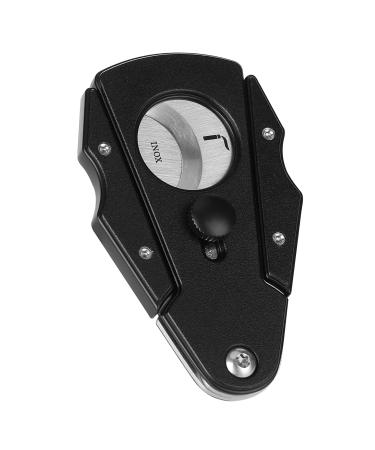 CiTree Double Blade Guillotine Cutter with Safety Lock Stainless Steel Clippers (Black)