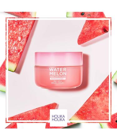 Watermelon Aqua Sleeping Mask - Hydrating Overnight Mask for Glowing Skin | International Shipping Available - Buy Online on SooperMarket.com