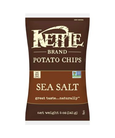 Kettle Foods Potato Chips Sea Salt 5 oz (142 g)