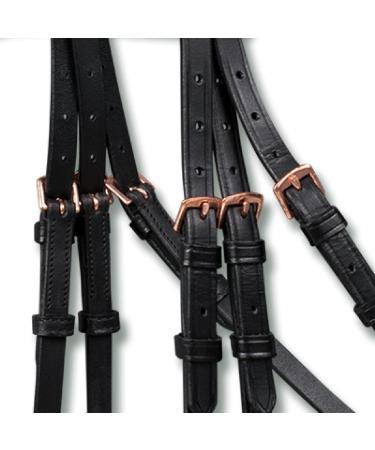 WALDHAUSEN X-Line Bridle Ros Black for Thoroughbreds - Premium Quality Equestrian Gear | International Shipping Available - Buy Online on SooperMarket.com