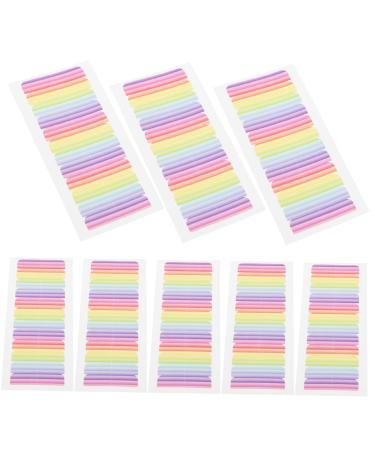 Angoily 8 Sheets Traceless Wig Film Wig Installation Kit Lace Front Tape Toupee Tape Lace Wig Tape Wig Glue Hairline Wig Sticker Bold Hold Tape Hair Ribbon Hair Piece Fiber Scalp