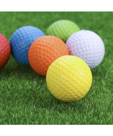 VANZACK Flexible Practice Golf Balls - 6 Pack PU Golfballs for Indoor and Outdoor Training - Buy Online on SooperMarket.com