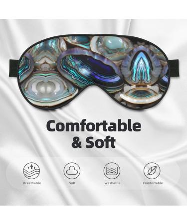 Buy Abalone Nacre Soft Sleep Eye Mask - Breathable Travel Eye Patch for Women | Relaxation & Comfort - Buy Online on SooperMarket.com