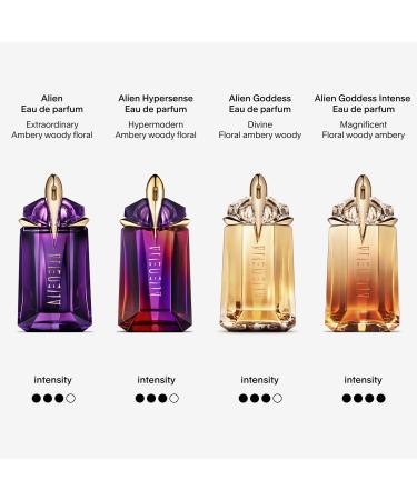 MUGLER Alien Hypersense - Eau de Parfum - Women's Fragrance - Floral & Woody - With Green Mandarin Pear Accord Jasmine & Cashmere - Long Lasting Perfume 3 Fl Oz (Pack of 1) - Buy Online on SooperMarket.com