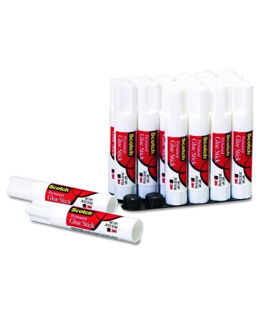 Scotch Glue Stick .28 oz 18-Pack Acid Free and Non-Toxic (6008-18)