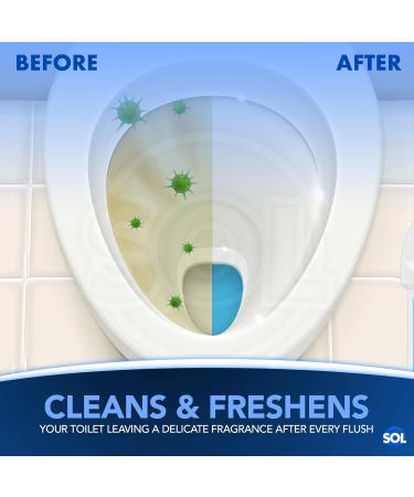48pk Ocean Blue Toilet Fresheners 70g - 1000 Flushes, Limescale Prevention - Toilet Cistern Blocks - Buy Online on SooperMarket.com