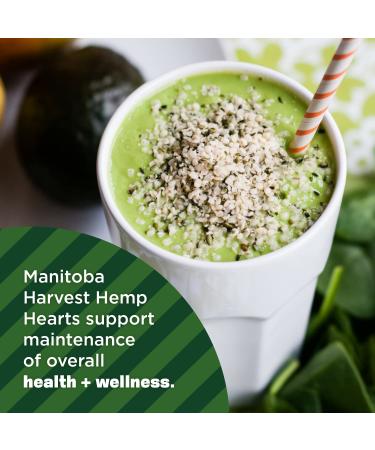Organic Hemp Seeds 5lb - 10g Protein, 12g Omega 3 & 6 | Non-GMO, Vegan, Gluten Free | Manitoba Harvest - Buy Online on SooperMarket.com