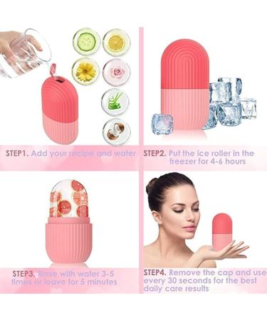 YUSI Ice Roller for Face Neck and Body - Instant Cooling and Puffiness Reduction for a Refreshed Look - Natural Skincare Tool - Buy Online on SooperMarket.com