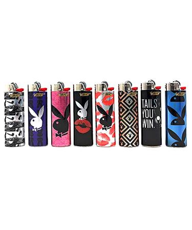 Bic Playboy Designed Lighter Lot of 3