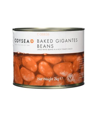 Odysea Gigantes Beans in Tomato Sauce 2 Kg (Pack of 1)