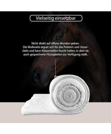 Nilo Mullwatter Roll 40cm x 5m | Cotton Bandage for Horses Dogs & Livestock | 1000g First Aid Mullwatt - Buy Online on SooperMarket.com