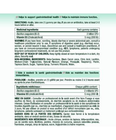 Nature's Bounty Probiotic Gummies - Buy Online on SooperMarket.com