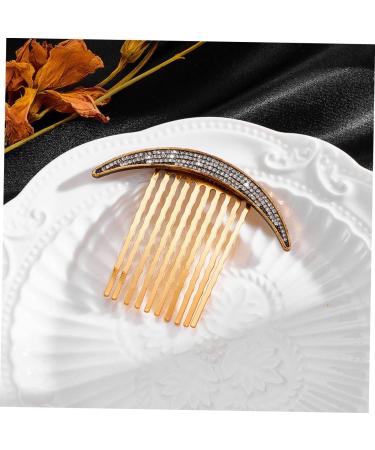 PLAFOPE 1 Set Star Moon Hairpin Hair Accessories Hair Barrettes Hair Side Comb Clip Star Barrettes Star Hairpins Wedding Side Comb Star Hair Clips Hair Clip Side Comb Hair Pin Hair Comb - Buy Online on SooperMarket.com