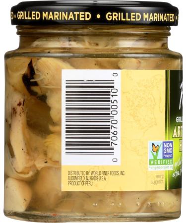 Reese Grilled Marinated Artichokes Hearts 7.5oz (Pack of 12) - Savory Grilled Artichoke Hearts - Buy Online on SooperMarket.com