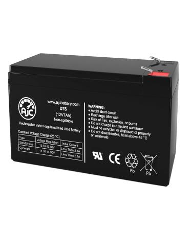 AJC Battery Compatible with Sentry PM1270 12V 7Ah Sealed Lead Acid Battery