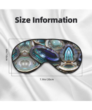 Buy Abalone Nacre Soft Sleep Eye Mask - Breathable Travel Eye Patch for Women | Relaxation & Comfort - Buy Online on SooperMarket.com
