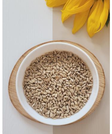 Buy Unsalted Peeled Sunflower Seeds - Shell-Free Vegan Snack & Baking Ingredient (1 kg) - Green Essence - Buy Online on SooperMarket.com