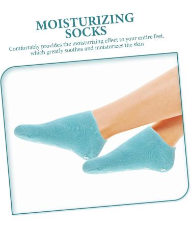 minkissy 4 Pairs Gel Socks Foot Women's Socks Miss Vegetable Gel - Buy Online on SooperMarket.com