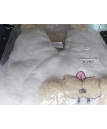 Newborn Baby Cartoon Bear Snowsuit Winter Coat Fleece Hooded Romper Jumpsuit 3-6 Months - Khaki Dog - Buy Online on SooperMarket.com
