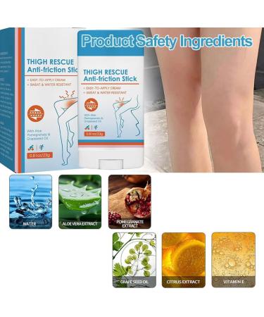 Anti Chafe Stick Anti Chafing Cream Anti Chafing Stick Glide Anti Chafing Stick Anti Chafe Balm Anti Friction Stick Waterproof Running Chafe Stick Thigh Anti Chafe Stick for Heel Lower Arm Thigh Legs - Buy Online on SooperMarket.com
