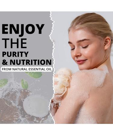 Calming Skin Care Shower Gel for All Skin Types | Coconut & Jasmine Extracts | Deep Nourishing Body Wash 17.5 Oz - Buy Online on SooperMarket.com