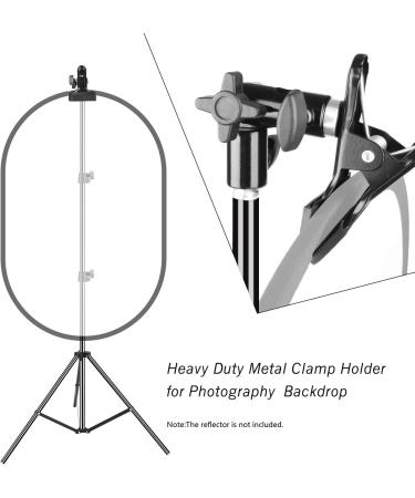 EMART 8.5FT Light Stand Kit with 5/8 Reflector Holder - Heavy Duty Metal Clamp, Umbrella Hole, Photography Studio Equipment - Buy Online on SooperMarket.com
