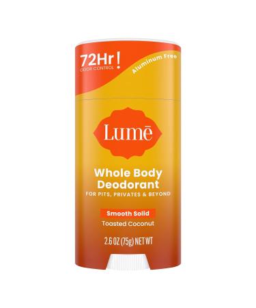Lume Smooth Solid Stick - 2.6 Ounce (Toasted Coconut)