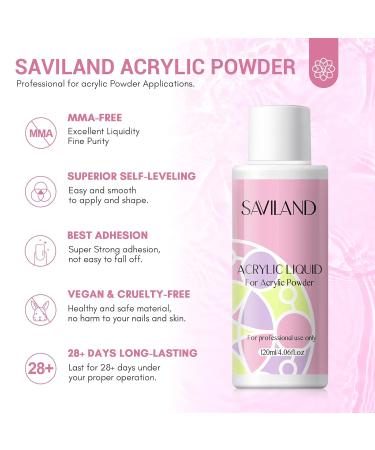 SAVILAND Acrylic Nail Kit Complete Acrylic Set with Powder Liquid Nail Drill & Art Tools for DIY Nail Starters - Buy Online on SooperMarket.com