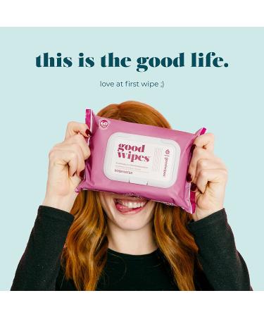 Goodwipes Flushable Butt Wipes - Aloe & Botanicals, Gentle & Soothing Wet Wipes | 240 Count, Septic Safe, Home Dispenser | 4 Pack Variety - Buy Online on SooperMarket.com