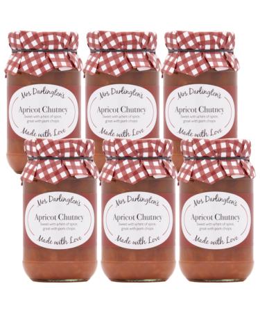 Mrs Darlington's Apricot Chutney - 312g - Pack of 6