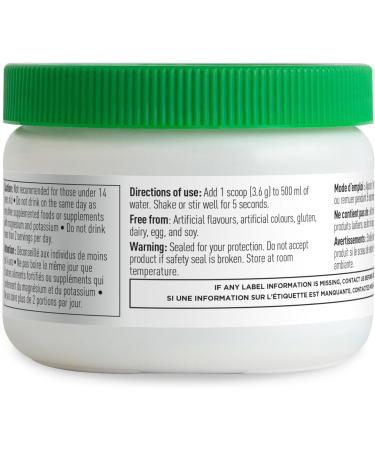 Organika Electrolytes Extra-Strength Powder- Unflavoured- High in Sodium for Sports Recovery - Sugar-Free + Calorie-Free + Stevia-Free Hydration and Electrolyte Replenishment - 162g - 45 servings Unflavored 162 g (Pack of 1) - Buy Online on SooperMarket.com