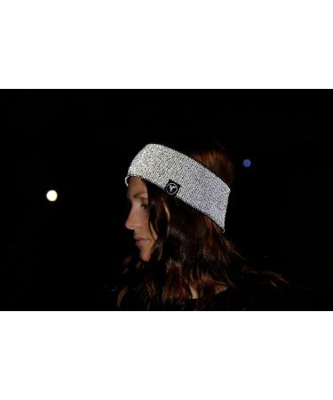 Reflective Headband for Night Visibility - Ideal for Jogging Running Walking Biking - Breathable & Thin Unisex Anthracite - Buy Online on SooperMarket.com