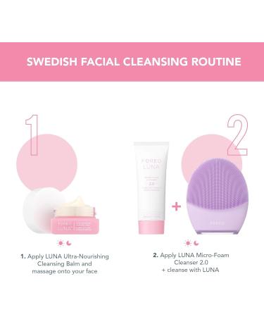 FOREO LUNA Cleansing Balm - Gentle Makeup & Eye Remover - Vegan Hydrating Cleanser - Buy Online on SooperMarket.com