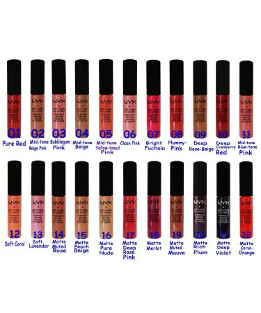 NYX Soft Matte Lip Cream - San Paulo & Bubblegum Pink | International Shipping | Plummy & Pink Shades - 0.27 fl. oz 8 ml - Buy Online on SooperMarket.com