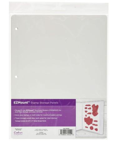 Sunday Int Stamp N' Stor Storage Panels 5/Pkg-8-1/2-Inch by 11-Inch
