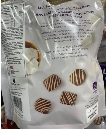 j.charles sea salt caramels mallows with white chocolate 500g - Buy Online on SooperMarket.com