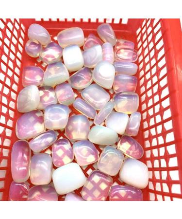 Natural Crystals and Stones 200g Bulk Polishing Opalite Tumbled Gravel Stone 20mm-25mm for Decoration for Decoration FZUGEDRLI - Buy Online on SooperMarket.com