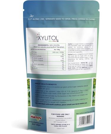 Xylitol 100% Natural Sugar Alternative Sweetener 250g - Buy Online on SooperMarket.com