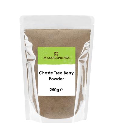 Chaste Tree Berry (Agnus Castus) Powder 250g by Manor Springs