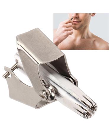 Manual Nose Hair Trimmer & Remover | 360 R-Shaped Stainless Steel Blade | Precision Grooming Tool - Buy Online on SooperMarket.com