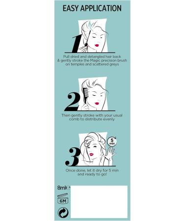 L'Oreal Magic Retouch Brown Precision Instant Grey Concealer Brush (Pack of 2) Brown 8 ml (Pack of 2) - Buy Online on SooperMarket.com