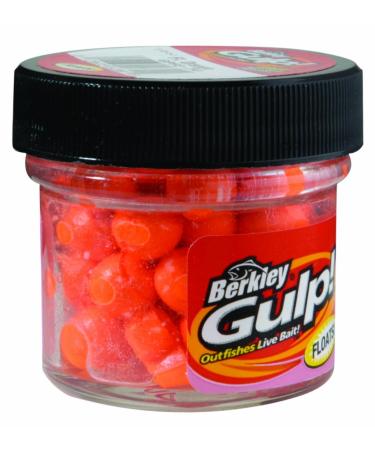 Berkley Berkley Gulp Floating Salmon Eggs 0 56 Ounce Fluorescent Orange 0.56 oz