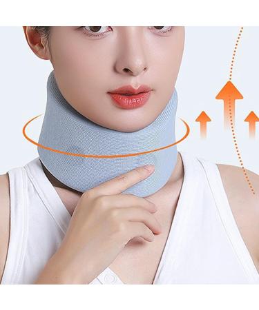 Neck Support Brace Adjustable Soft Smoothness Texture Cervical Collar for Sleeping (S) Small - Buy Online on SooperMarket.com