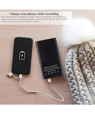 Spy Hidden Camera Power Bank 10000mAh Portable Security Camera Nanny Cam HD 1080P Video Recording Charger Camera for Home Office Night Vision Motion Detection/10+Hours Recording/No WiFi Needed - Buy Online on SooperMarket.com