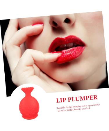 Gogogmee Silicone Fish Lip Filler (red) Device Lip Plumper for Women Lips Enhancer Plumper Machine - Buy Online on SooperMarket.com