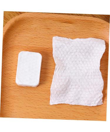 Buy 1 Pack Cotton Makeup Remover Pads - Compressed Non-Woven Face Pads for Travel | Thicken Cleaning Coins - Buy Online on SooperMarket.com