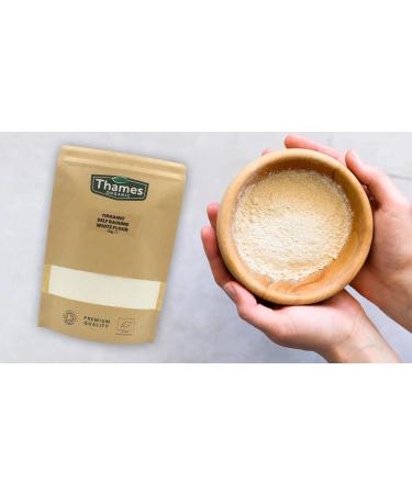 Thames Organic Self Raising White Flour 500g - Unbleached High Protein for Baking Cakes, Bread & Pastries - Buy Online on SooperMarket.com
