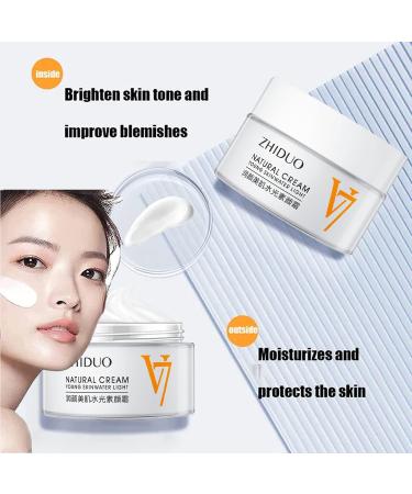 Zhiduo V7 Moisturizing Tone-up Cream: Deep Hydration Waterlight Makeup for All Skin Types - Buy Online on SooperMarket.com